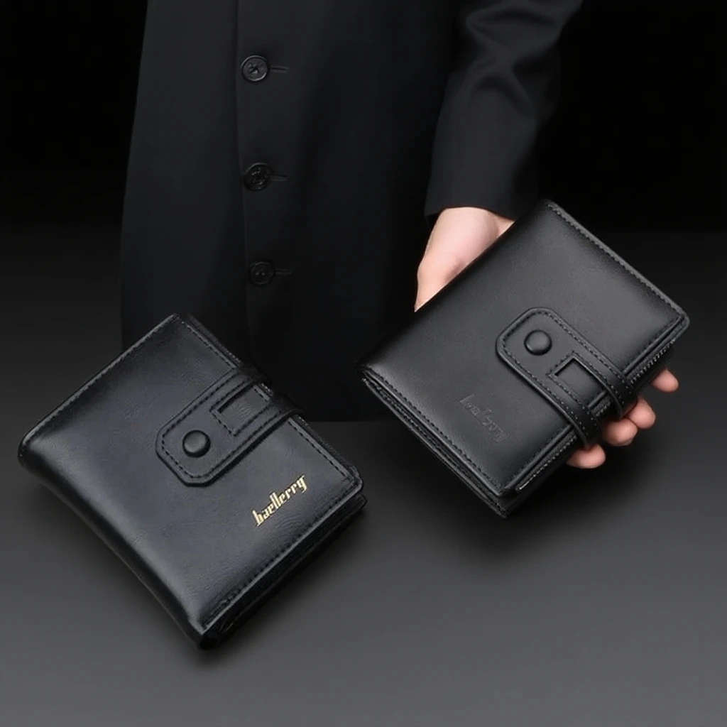 Original Buffalo Leather Trifold Wallet