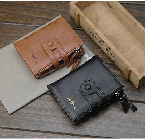 Original Buffalo Leather Trifold Wallet