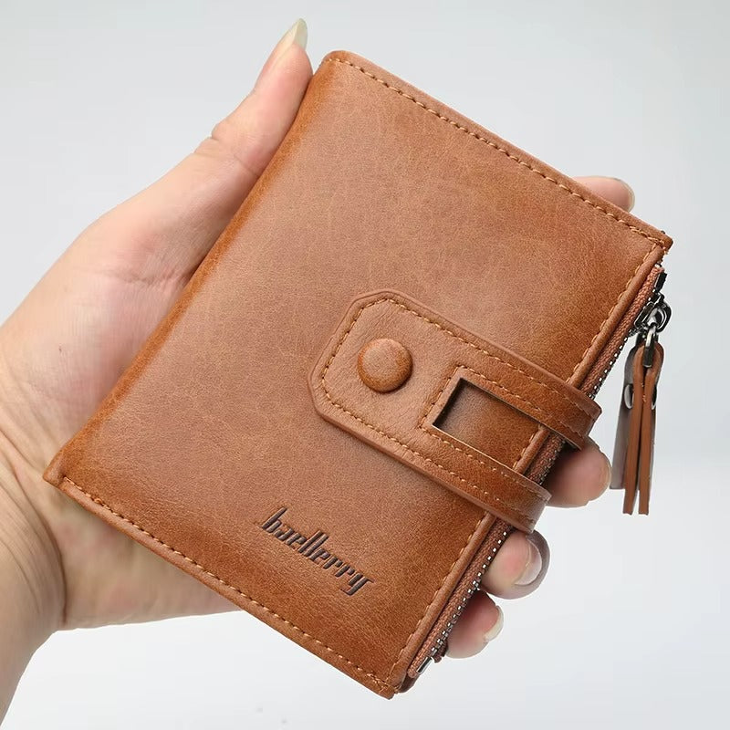 Original Buffalo Leather Trifold Wallet