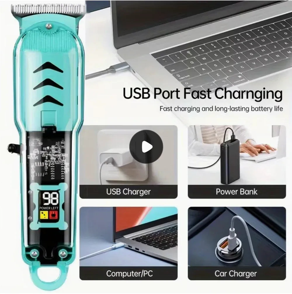 Professional Seamless T-Blade Electric trimmer